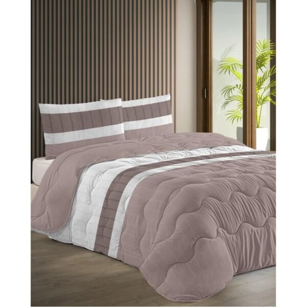 EDREDÃO ZAMORA TAUPE 250*260