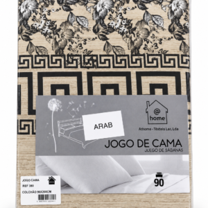 JOGO CAMA ESTAMPADOARAB 90*200