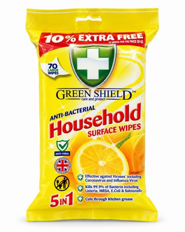 HOUSEHOLD TOALHETES ANTIBACTERIANOS