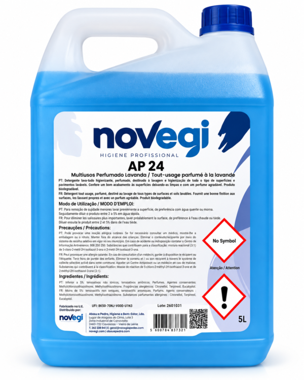 NOVEGI LAVA TUDO LAVANDA 5L