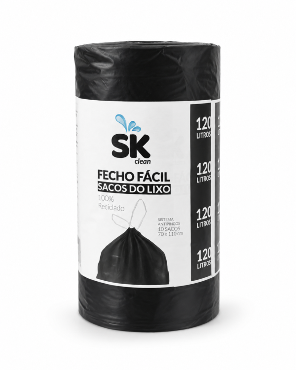 SACO LIXO 120L 10UN