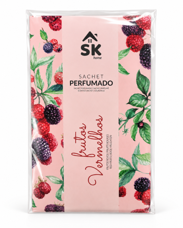 SAQUETA ROUPEIRO SK FRUTOS VERMELHOS