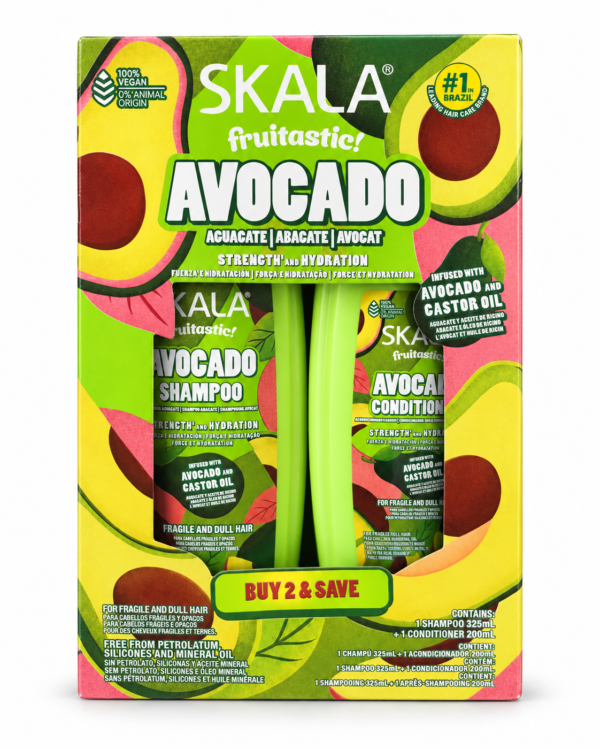 SKALA SHAMPOO + CONDICONADOR ABACATE