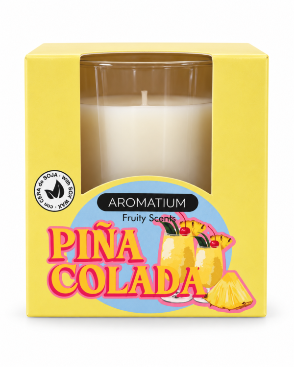 VELA LUMAR 190GR PINA COLADA