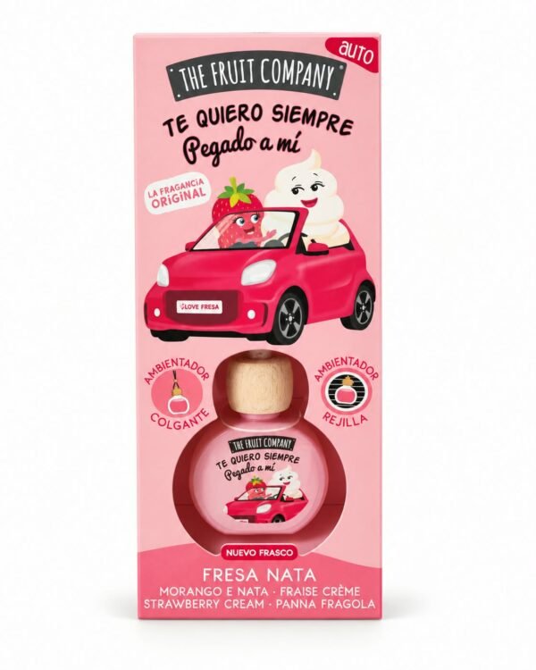 Ambientador Auto Fresa Nata