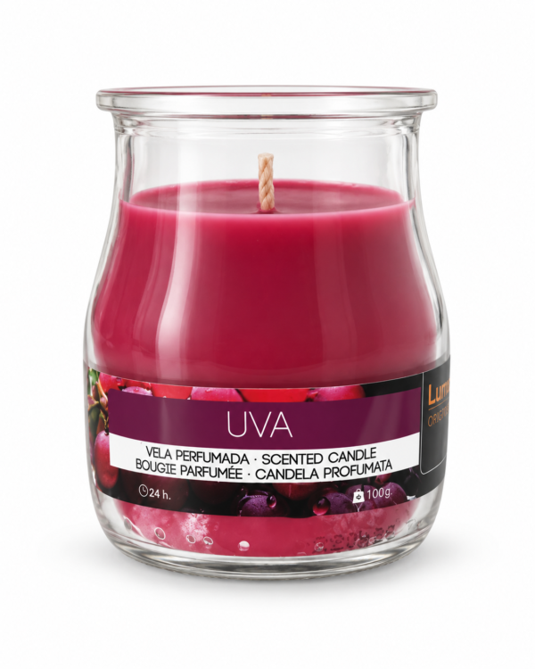 VELA LUMAR 100GR YOGURTE UVA