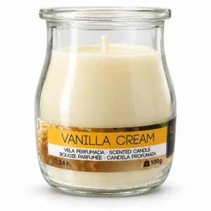 VELA LUMAR 100GR YOGURTE CREME BAUNILHA