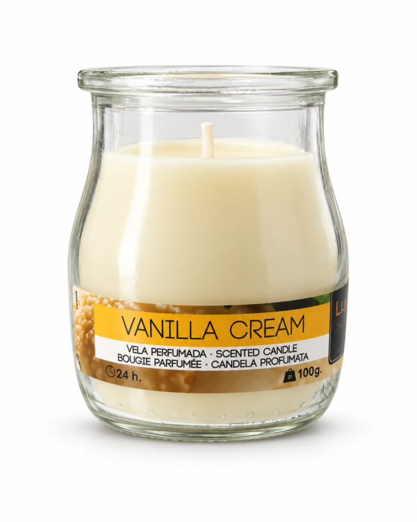 VELA LUMAR 100GR YOGURTE CREME BAUNILHA