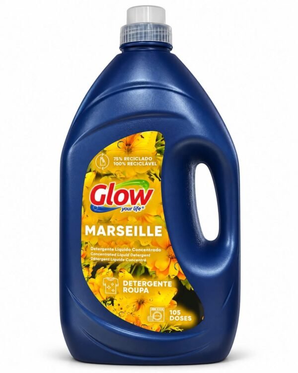 Detergente Glow Marselha  100 doses